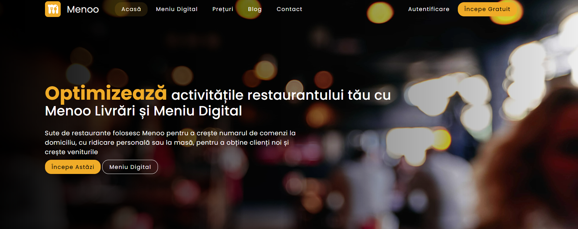 Menoo Partners main page