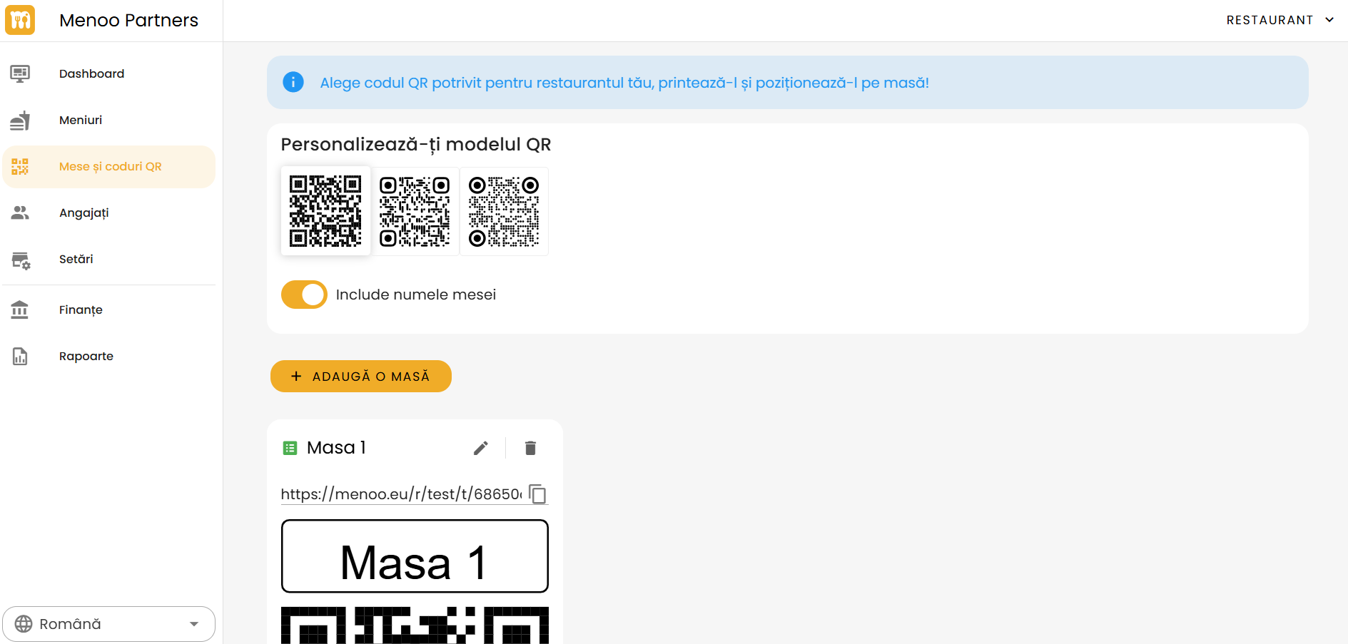 Generated QR